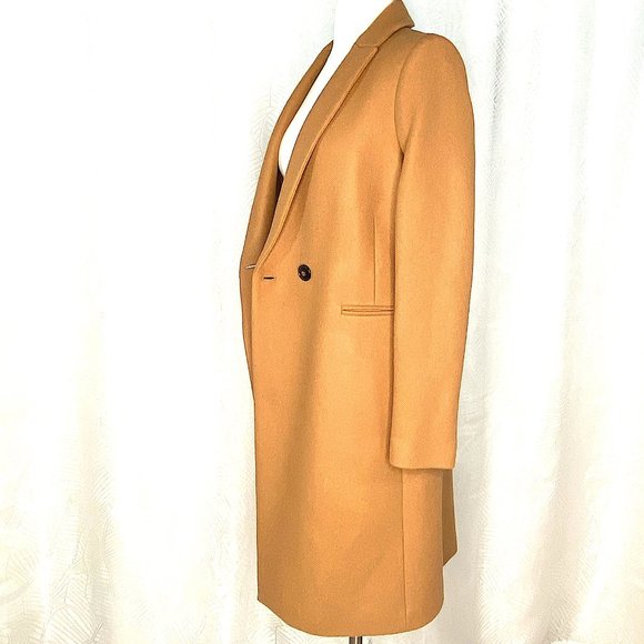 Promod Jackets & Blazers - Promod CAMEL/BROWN wool-blend coat